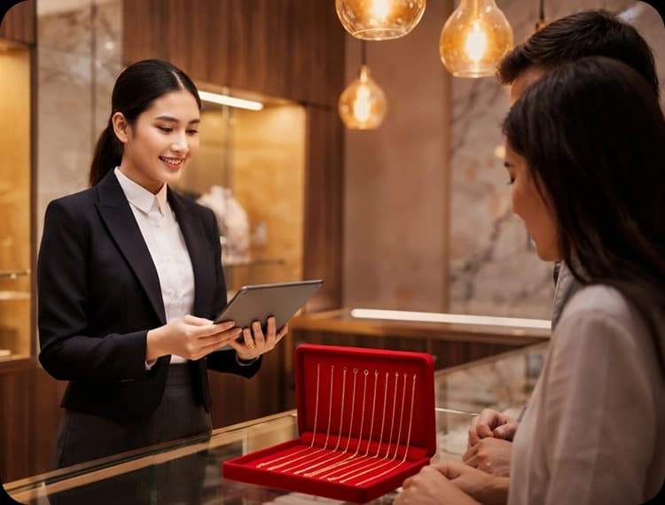 AI Chatbot สำหรับร้านทอง