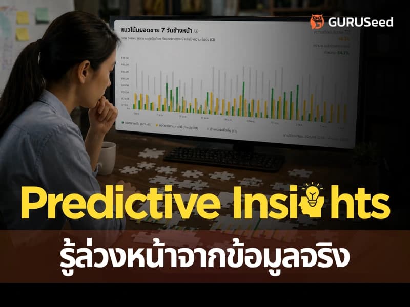 Dashboard อัจฉริยะ: มองเห็นพฤติกรรมลูกค้าผ่าน Predictive Insights